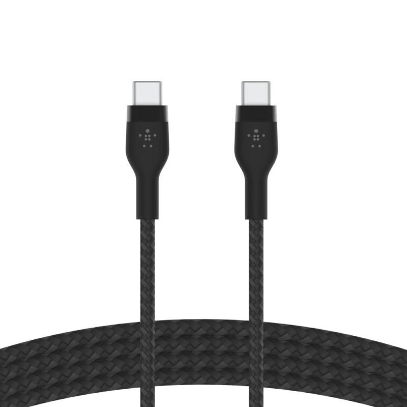 Cbl Si tress‚ USB-C X2 1M noiBelkin compatible Cbl Silicone tress‚ US