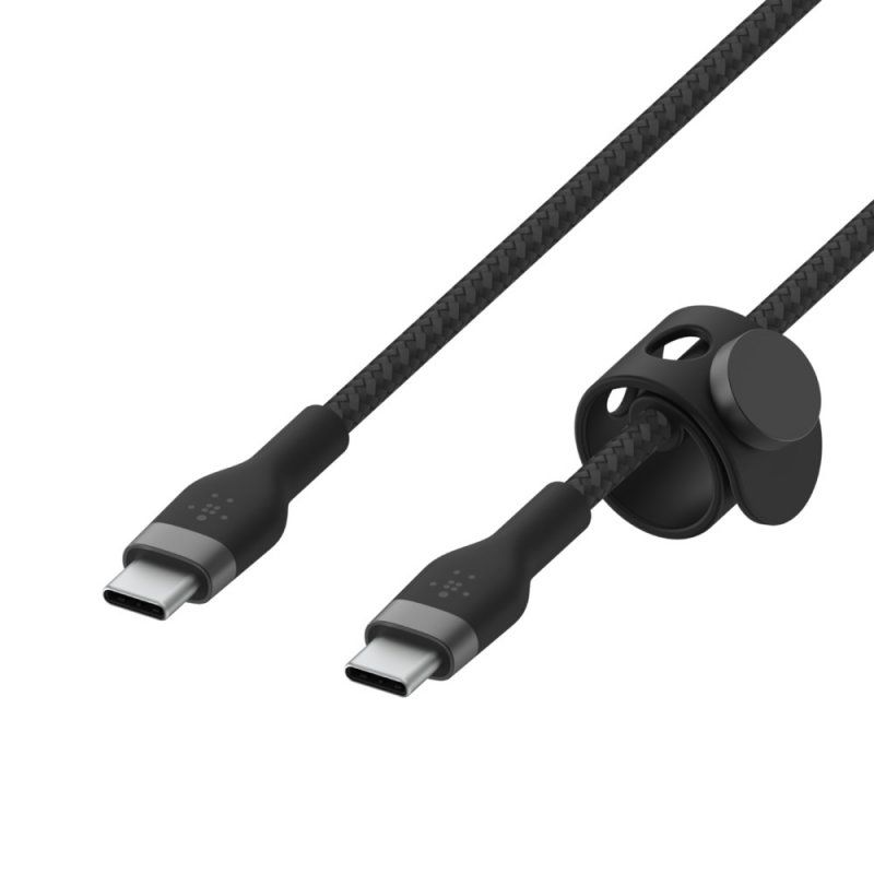 Belkin BOOST↑CHARGE PRO Flex câble USB 2 m USB 2.0 USB C Noir