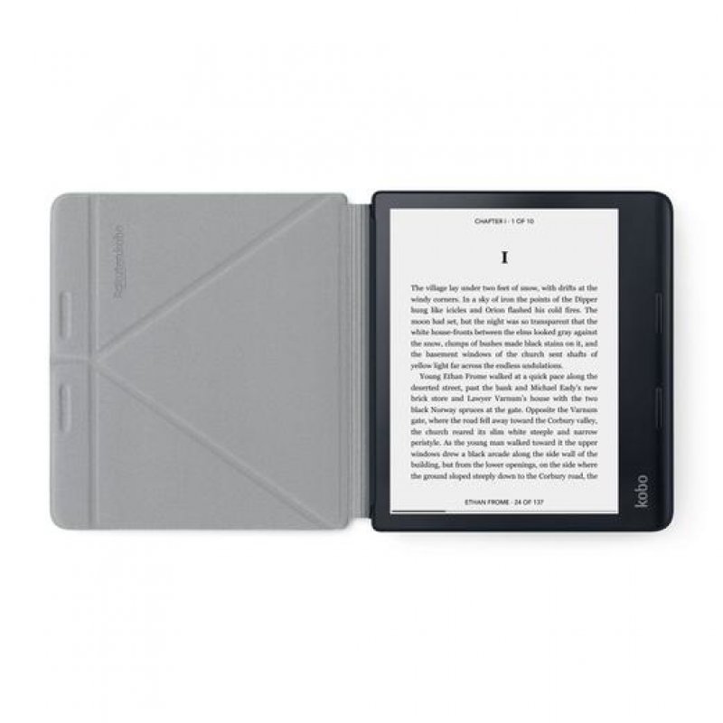 Rakuten Kobo N778-AC-BK-E-PU étui pour lecteur d'e-book 20,3 cm (8") Folio Noir