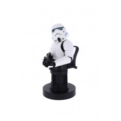 Exquisite Gaming Imperial Stormtrooper Cable Guy Phone and Controller Holder Figurine à collectionner