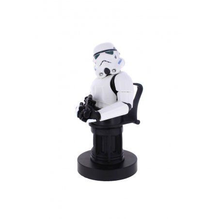 Exquisite Gaming Imperial Stormtrooper Cable Guy Phone and Controller Holder Figurine à collectionner