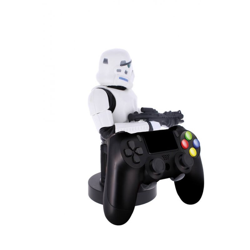 Exquisite Gaming Imperial Stormtrooper Cable Guy Phone and Controller Holder Figurine à collectionner