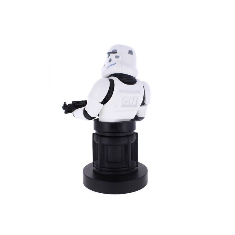 Exquisite Gaming Imperial Stormtrooper Cable Guy Phone and Controller Holder Figurine à collectionner