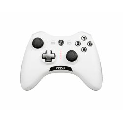 MSI FORCE GC20 V2 WHITE Gaming Controller 'PC and Android ready, Wired, adjustable D-Pad cover, Dual vibration motors, E