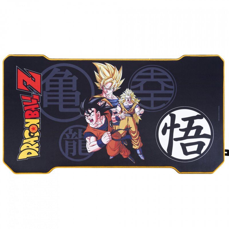 Bureau Gamer Subsonic compatible Dragon Ball Z (Noir/Orange)