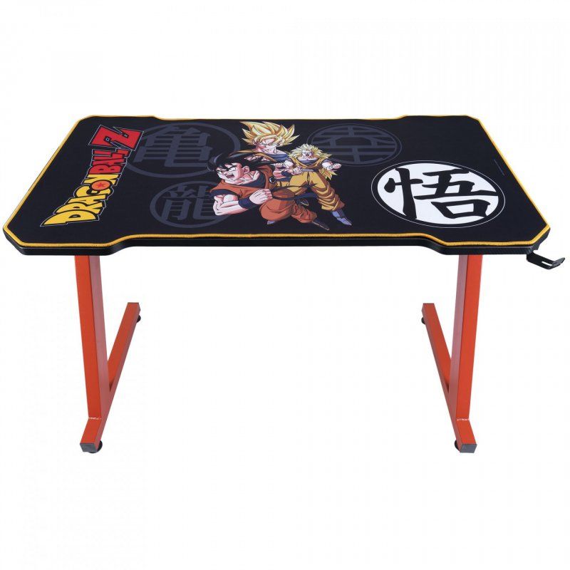 Bureau Gamer Subsonic compatible Dragon Ball Z (Noir/Orange)