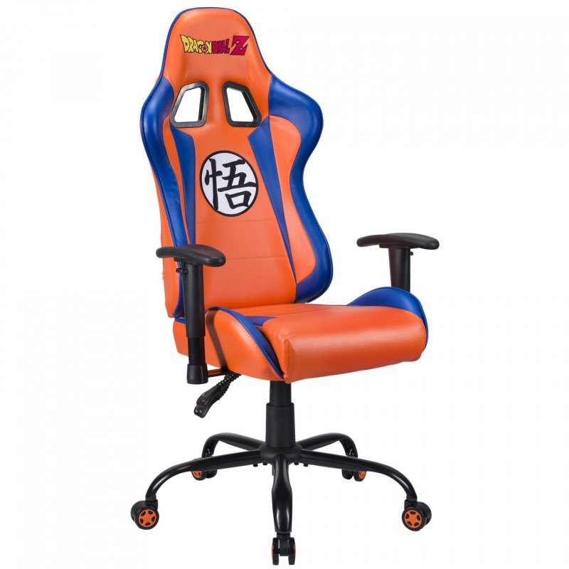 Subsonic DBZ PC gaming chair Upholstered padded seat Grey, Orange