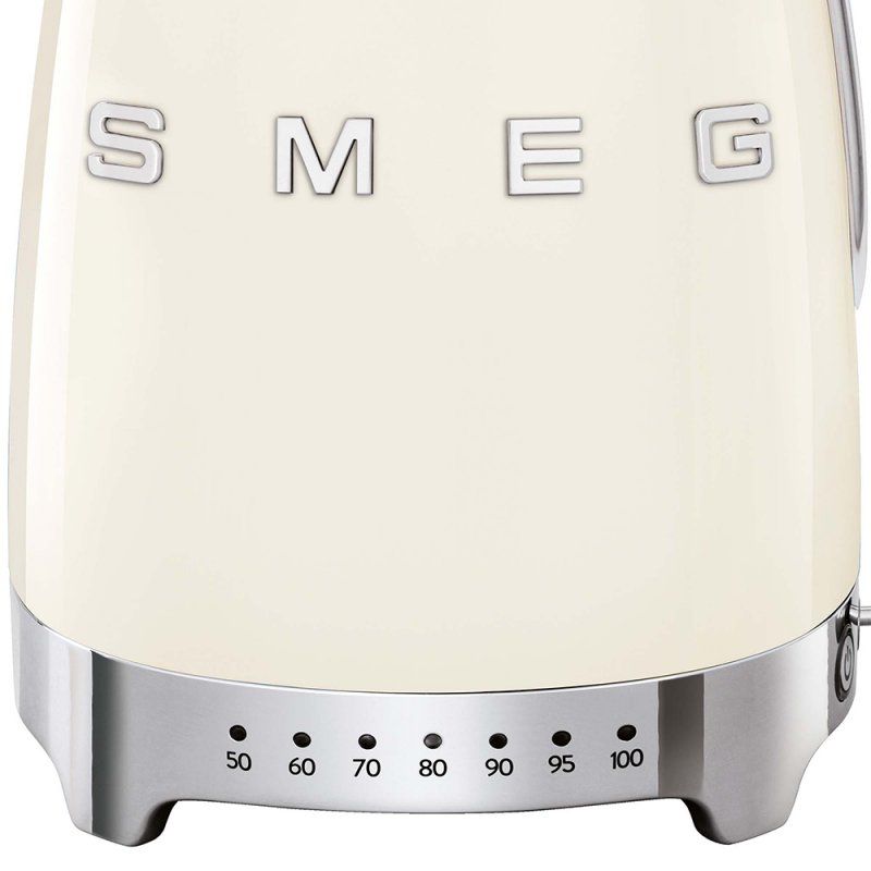 Smeg KLF04CREU bouilloire 1,7 L 2400 W Crème