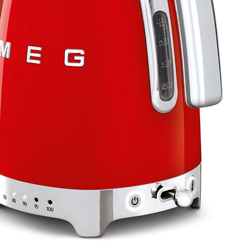 Smeg KLF04RDEU bouilloire 1,7 L 2400 W Rouge