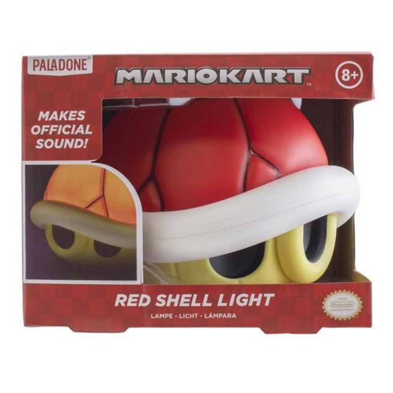 NINTENDO RED SHELL LIGHT WITH SOUND