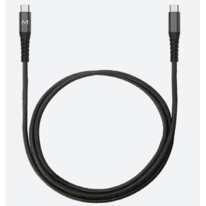 Mobilis 001342 USB cable 1 m USB C Black