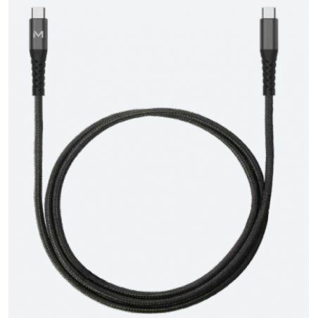 Mobilis 001342 USB cable 1 m USB C Black