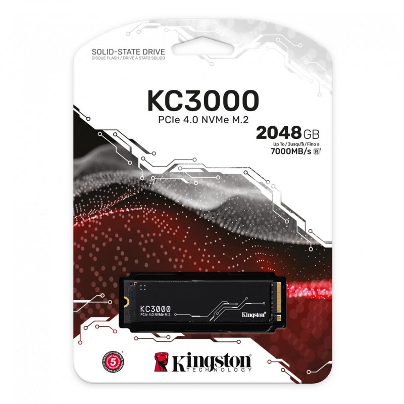 Kingston Technology KC3000 M.2 2,05 To PCI Express 4.0 3D TLC NVMe