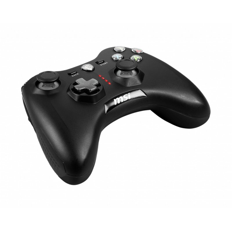 MSI Force GC30 V2 Noir USB 2.0 Manette de jeu Analogique/Numérique Android, PC