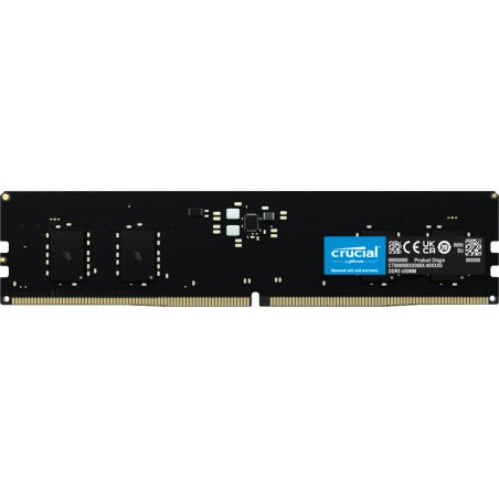 Crucial CT8G48C40U5T module de mémoire 8 Go 1 x 2 Go DDR5 4800 MHz ECC