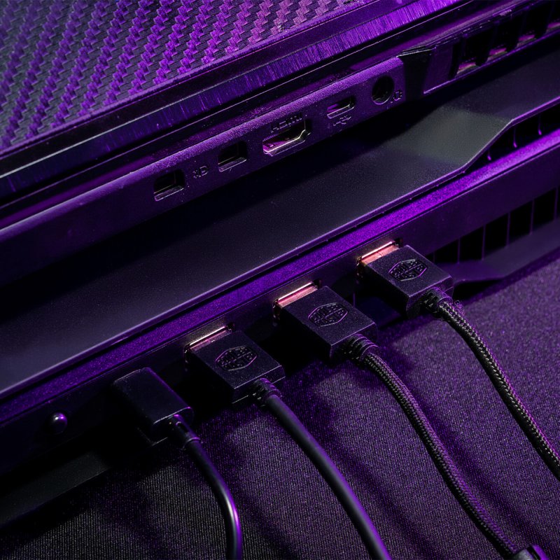 Cooler Master NotePal X150 Spectrum système de refroidissement pour ordinateurs portables 43,2 cm (17") 1000 tr/min Noi