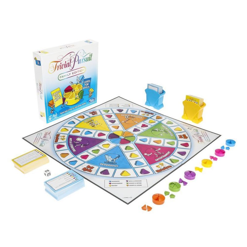 Hasbro Gaming Trivial Pursuit Family Edition Jeu de société Trivia