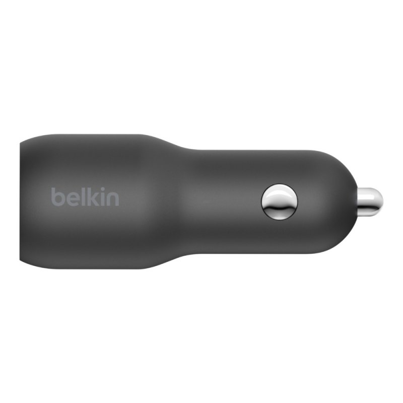 Belkin CCB004BTBK chargeur d'appareils mobiles Smartphone, Tablette Noir Allume-cigare, USB Charge rapide Intérieure, E