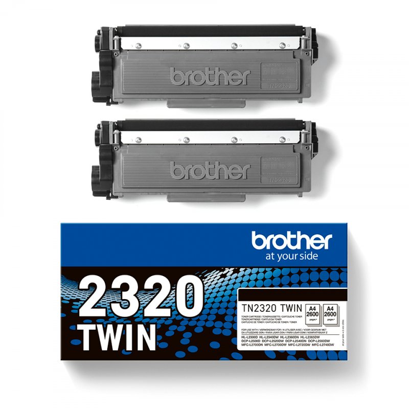 BROTHER TONER N 2.6K PK2