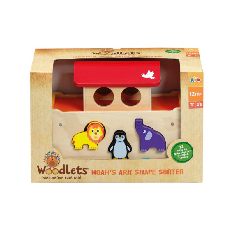 Woodlets - Noah's Ark Shape Sorter (31216137)