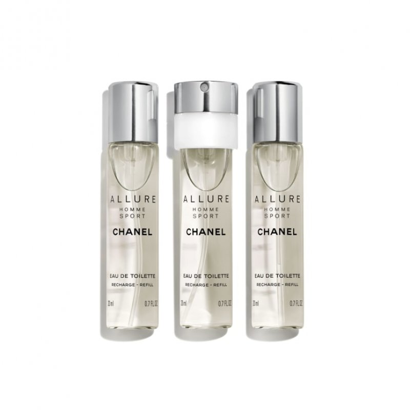Chanel compatible - Allure Homme Sport EDT Refill 3 x 20 ml