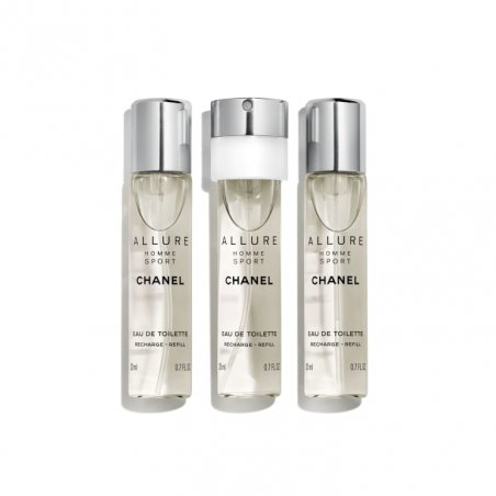 Chanel compatible - Allure Homme Sport EDT Refill 3 x 20 ml