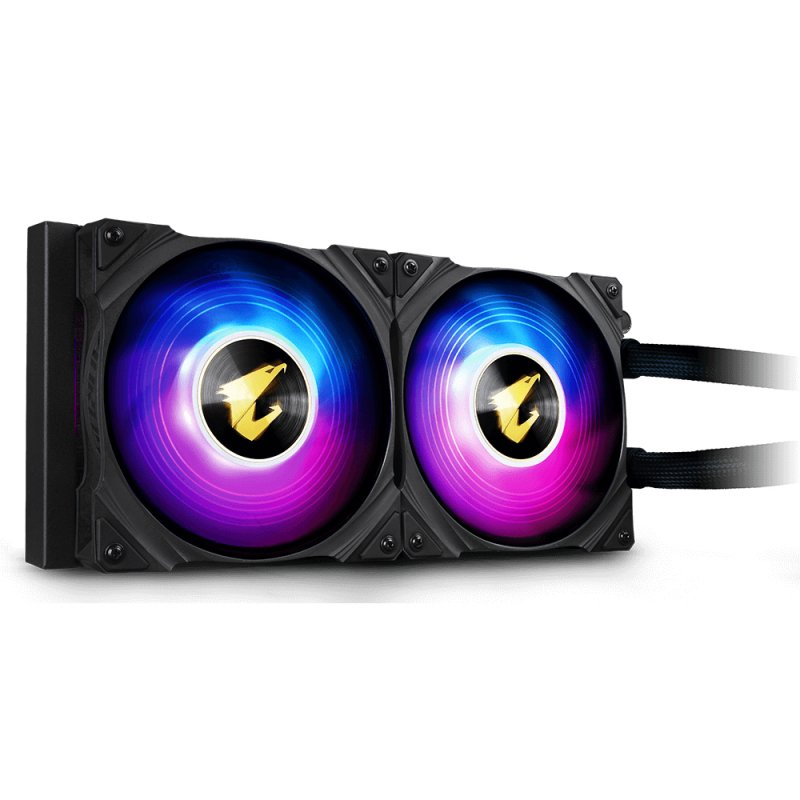 Gigabyte AORUS WATERFORCE 240 Processeur Refroidisseur de liquide tout-en-un 12 cm Noir