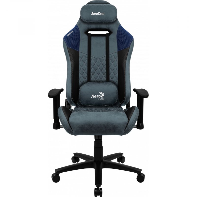 Aerocool DUKE AeroSuede Siège de jeu universel Noir, Bleu