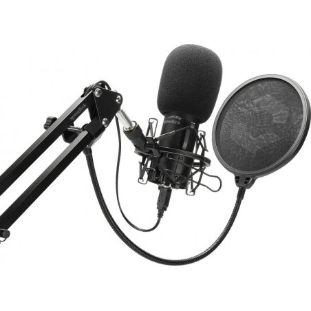 SPEEDLINK Volity Ready Noir Microphone de studio