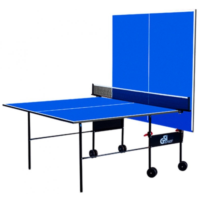 Netcentret 6950777 table tennis equipment Rollaway (2 tabletops & 2 undercarriages) Blue Plywood