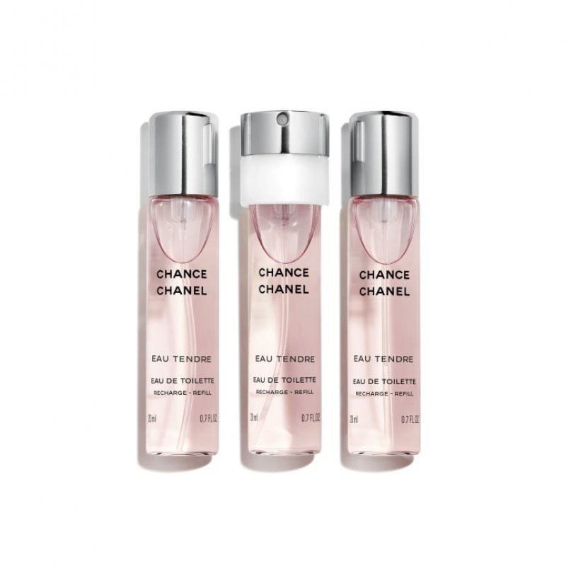 CHANEL Chance Eau Tendre Eau de Toilette 3x20ml