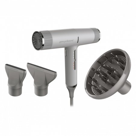 Ga.Ma Professional compatible - IQ Hair Dryer - Silver