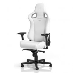 noblechairs NBL-EPC-PU-WED Siège pour jeu vidéo Siège de jeu universel Siège capitonné Blanc