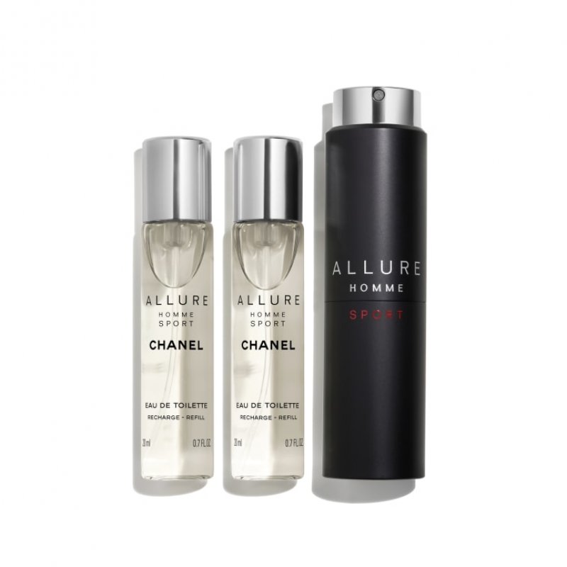 Chanel compatible - Allure Homme Sport Twist and Spray EDT 3 x 20 ml