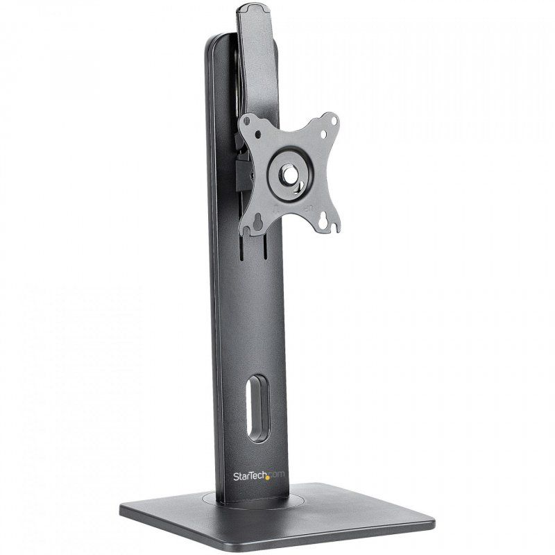 StarTech.com Free Standing Single Monitor Mount - Height Adjustable Monitor Stand - For VESA Mount Displays up to 32" (1