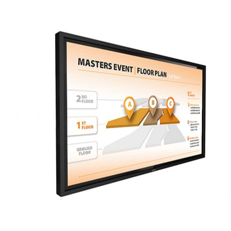 Philips 32BDL3651T/00 Signage Display Digital A-board 81.3 cm (32") VA Wi-Fi 350 cd/m² Full HD Touchscreen Built-in pro