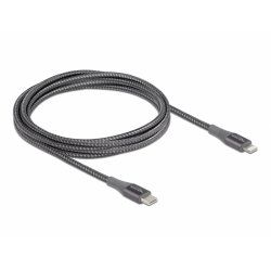 DeLOCK 86632 lightning cable 2 m Grey