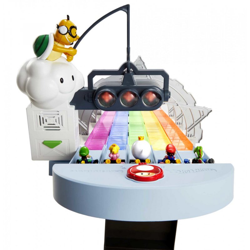 Hot Wheels -  Mario Kart Rainbow Road Track Set (GXX41)
