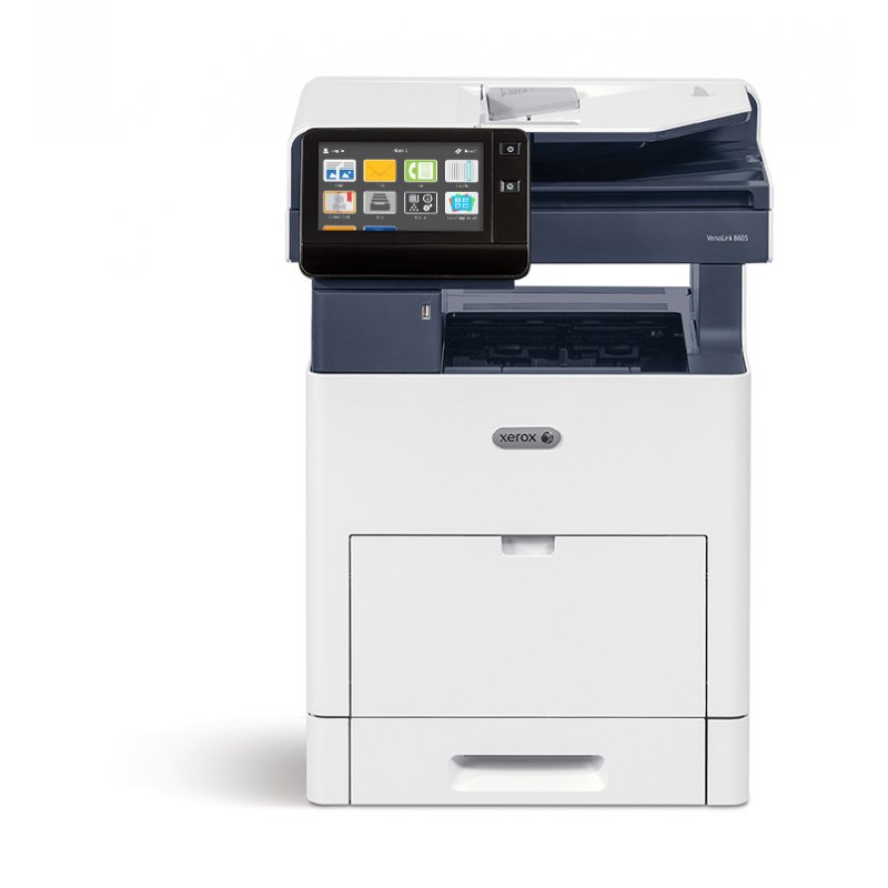 Xerox VersaLink B605, Recto Verso A4 56 Ppm Copie/Impression/Numérisation, Toner Dosé, Ps3 Pcl5E/6, 2 Magasins 700 Feu