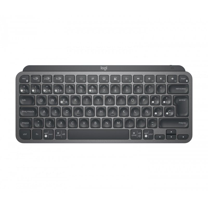 Logitech MX Keys Mini for Business clavier RF sans fil + Bluetooth QWERTY Espagnole Graphite