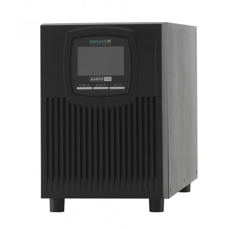 ONLINE USV-Systeme XANTO 700 alimentation d'énergie non interruptible Double-conversion (en ligne) 0,7 kVA 700 W 4 sort