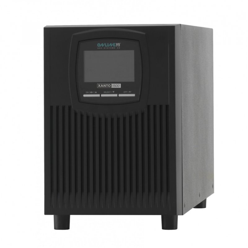 ONLINE USV-Systeme XANTO 1500 uninterruptible power supply (UPS) Double-conversion (Online) 1.5 kVA 1500 W 4 AC outlet(s