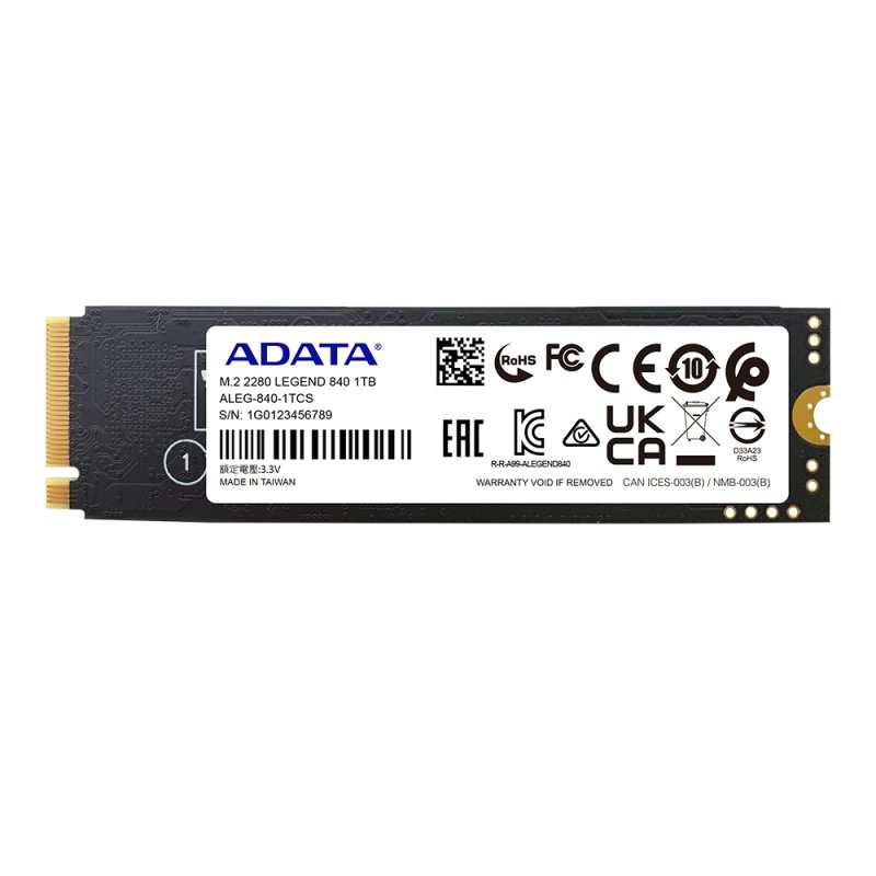 SSD ADATA Legend 840 M.2 1TB PCIe Gen4x4 2280