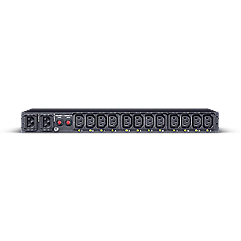 CyberPower PDU44004 unité de distribution d'énergie 12 sortie(s) CA 1U Gris