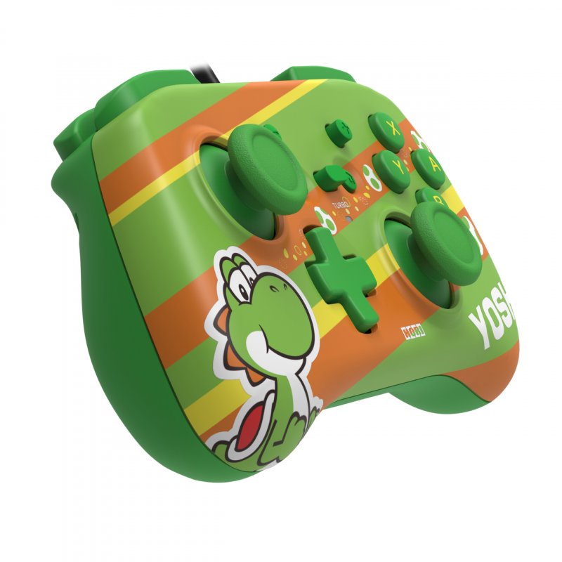 Hori HORIPAD Mini Vert, Orange USB Manette de jeu Analogique/Numérique Nintendo Switch