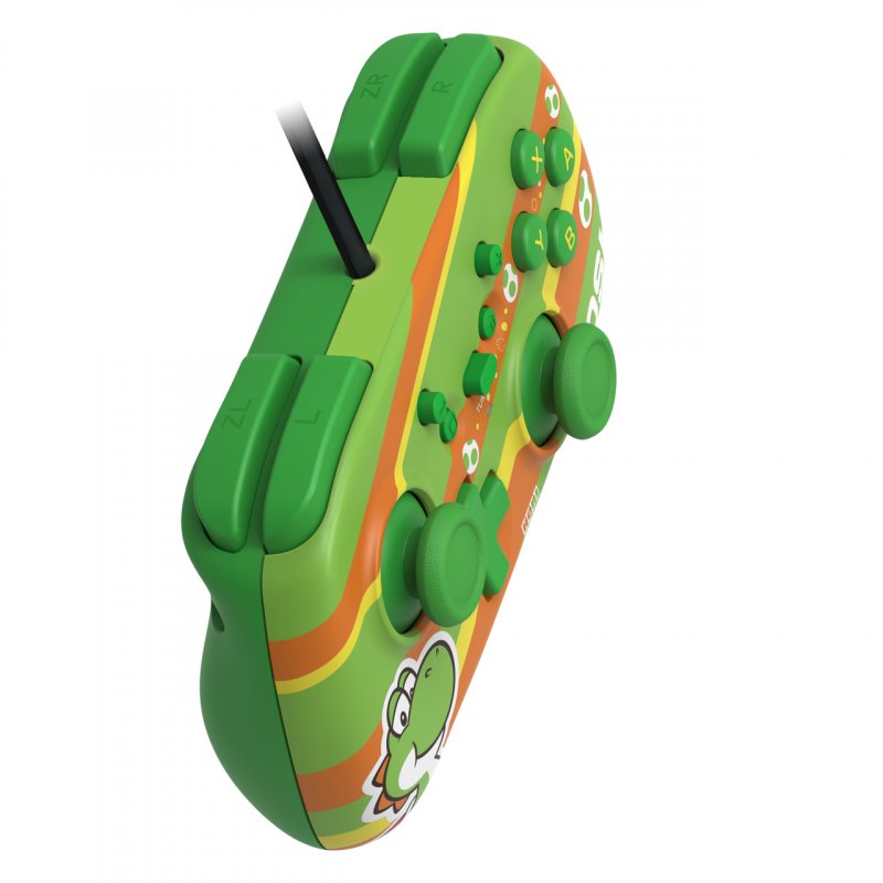 Hori HORIPAD Mini Vert, Orange USB Manette de jeu Analogique/Numérique Nintendo Switch