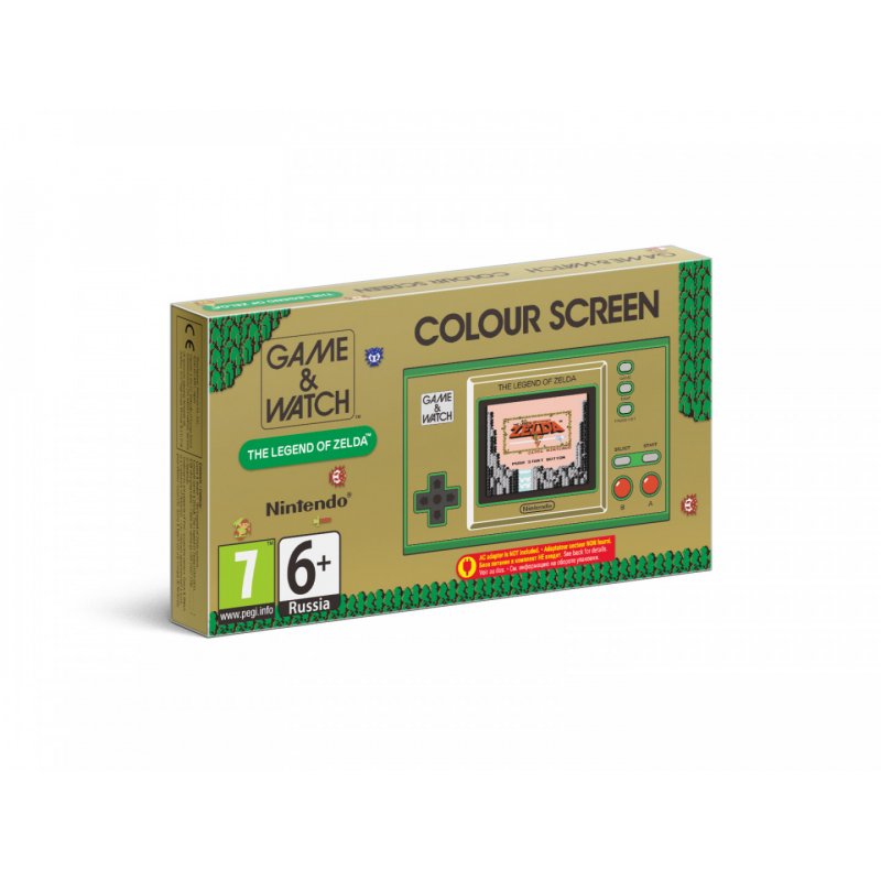 Nintendo Game & Watch: The Legend of Zelda console de jeux portables Or, Vert