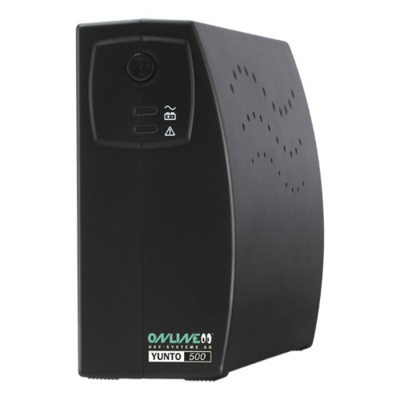 ONLINE USV-Systeme YUNTO 500 alimentation d'énergie non interruptible Interactivité de ligne 0,5 kVA 300 W 3 sortie(s)