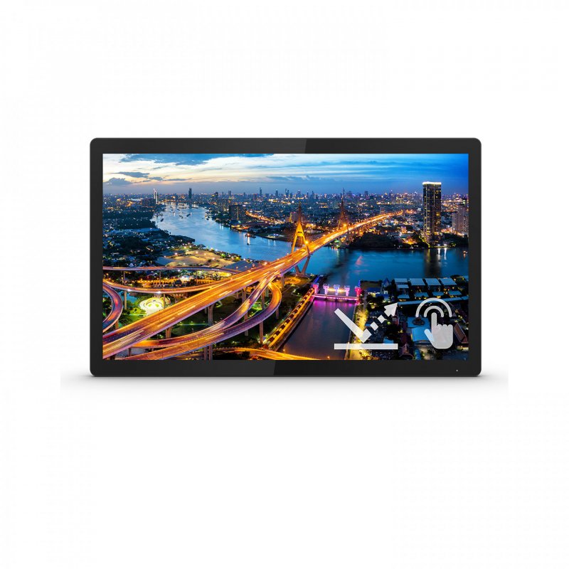 Philips B Line 242B1TFL/00 écran plat de PC 60,5 cm (23.8") 1920 x 1080 pixels Full HD LED Écran tactile Noir