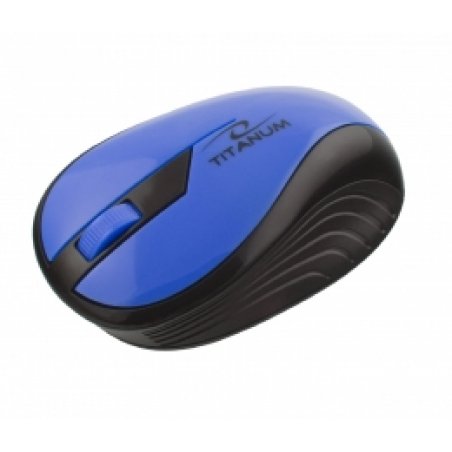 Souris sans fil Esperanza compatible Titanum Rainbow 3D TM114 (Noir/Bleu)